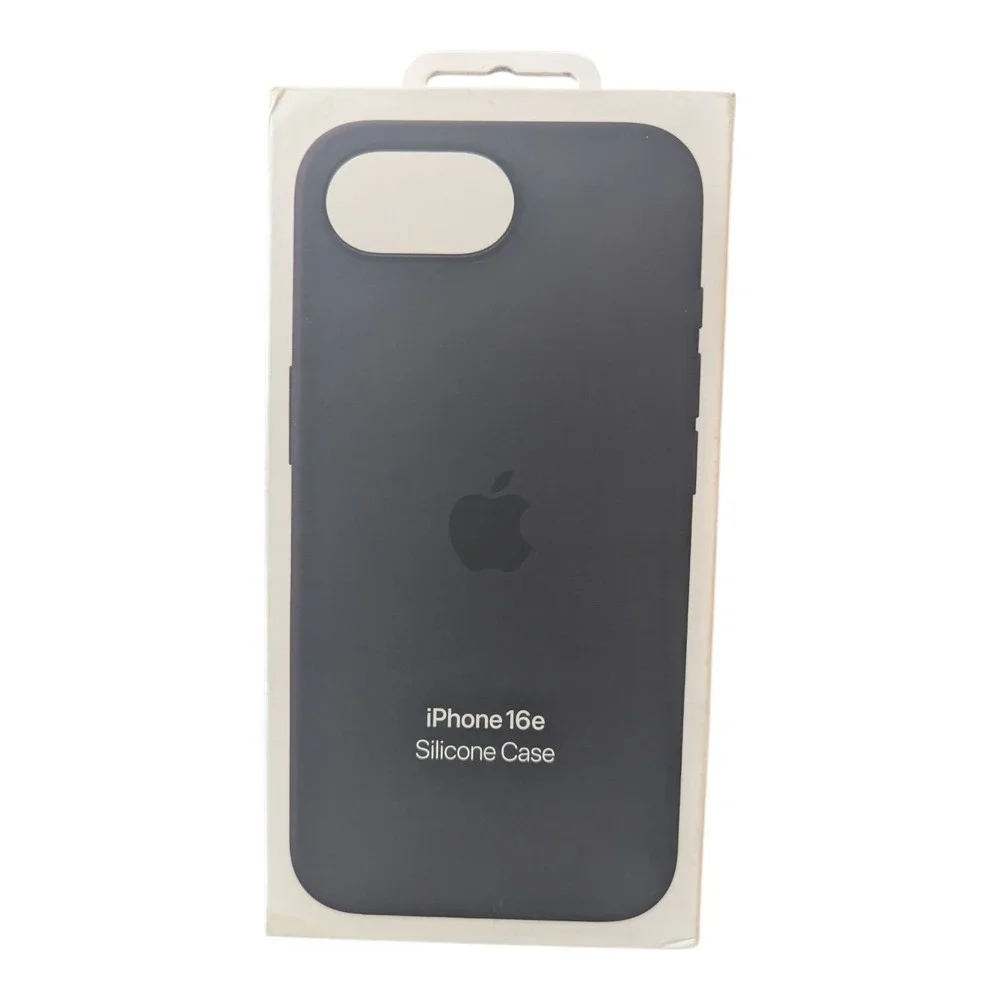 i2-O Apple Silicone MagSafe & Camera Control Apple iPhone 16e (Black)